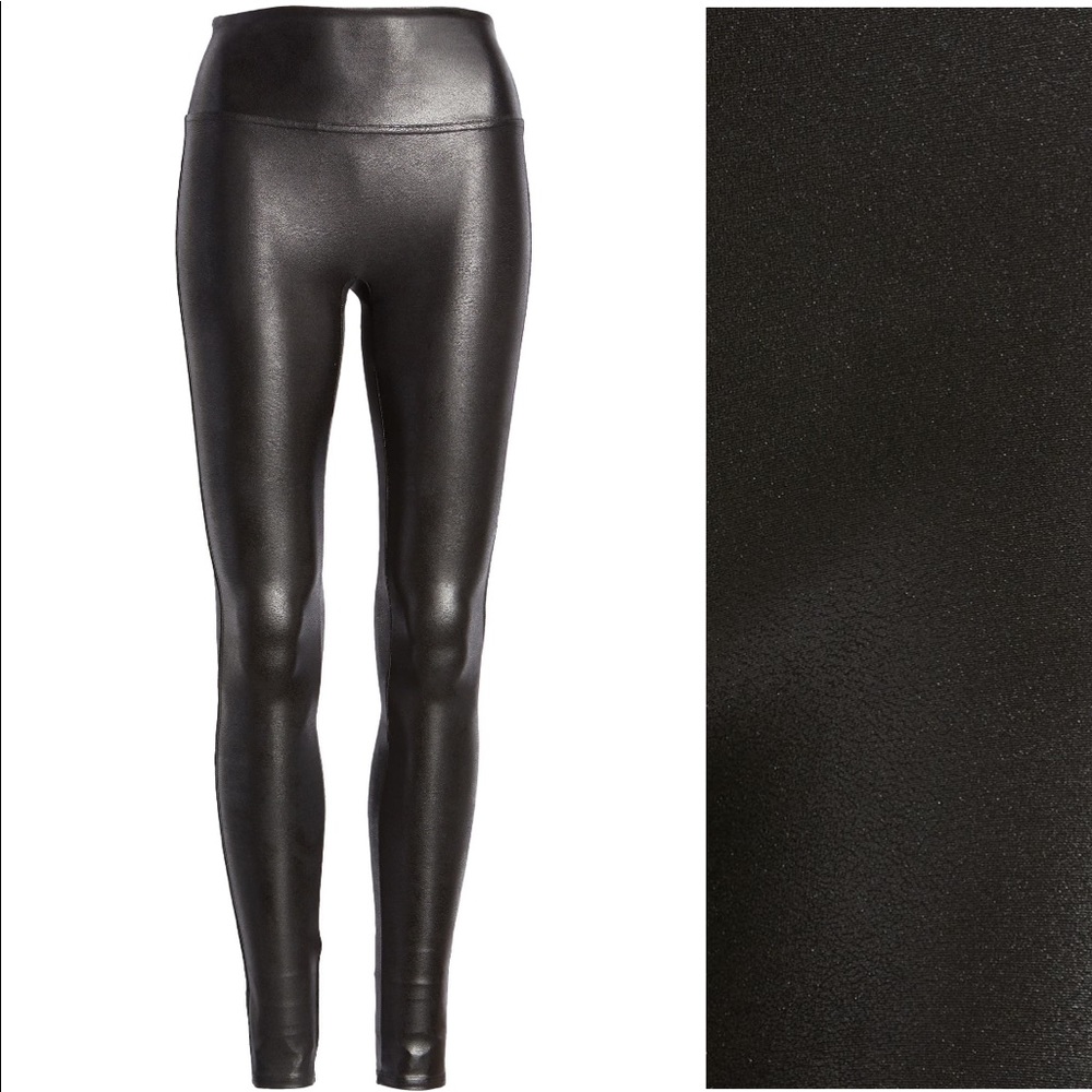 Spanx Faux Leather Leggings